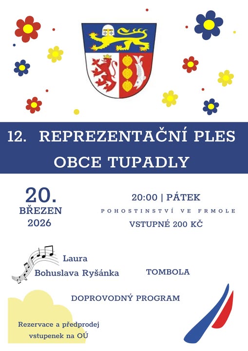 12.&nbsp;Reprezentační ples obce Tupadly