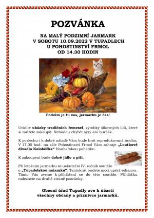 Pozvánka na jarmark